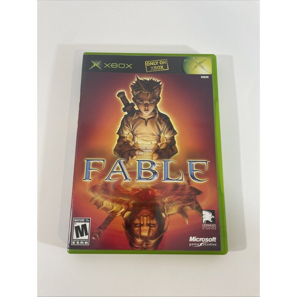 Fable Microsoft Xbox Complete In Box With Manual CIB